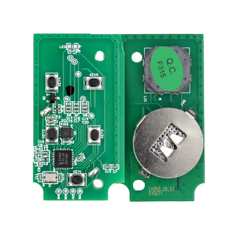 Carte de clé intelligente Lonsdor pour Land Rover Jaguar 2018-2022 5 boutons 315 MHz
